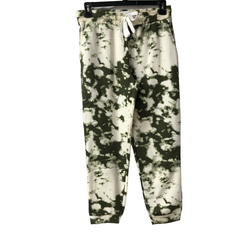 DEREK HEART WOMEN FLEECE SWEAT PANTS LG NWT